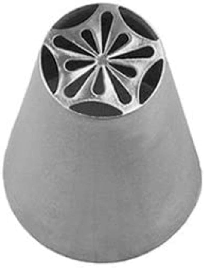 Russian Nozzle Piping Tip Stainless Steel by Chef Collection (1, O14)