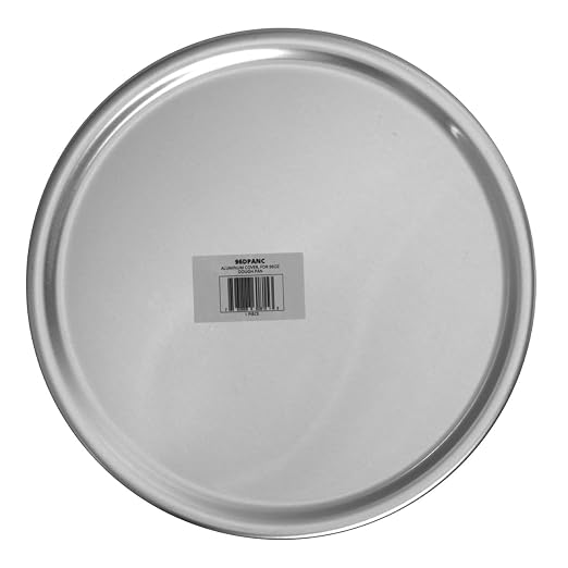 Chef Approved Aluminum Stable Dough Proofing Pan Lid | Professional Round Shape Retarding Stackable Bakeware Pot for Bakery Pastry Coffee Shop | Fits 96DPAN | Break Resistant, 9.2"W x 9.2"D x .13"H