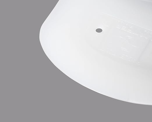 Matfer Bourgeat Bowl Scraper, Multipurpose Dough Scraper, Curved & Straight Flexible Edges