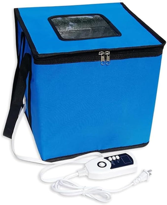Dough Proofer Box for Sourdough Bread Making - Fold Dough Fermentation Box with 1-60°C Temperature Control and 96h Timer Setting - Perfect Proofing Containers for Yogurt and Natto