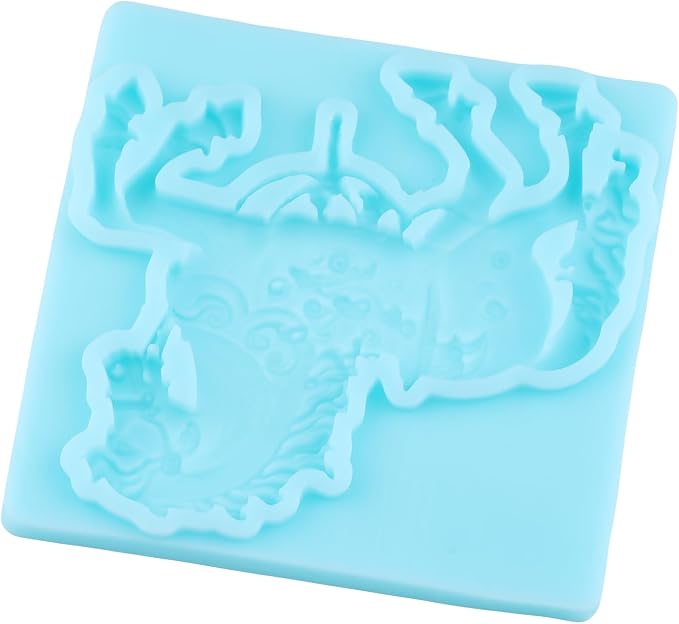 Horse Fondant Molds Horse Animal Silicone Chocolate Mold for Cake Decorating Cupcake Topper Chocolate Candy Gum Paste Polymer Clay