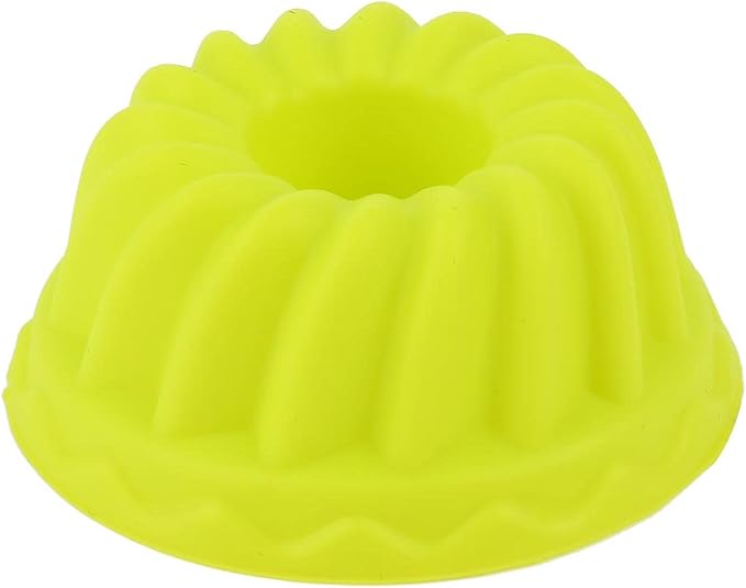 12Pcs Small Pumpkin Cake Cups, Silicone Doughnut Pans for Baking Mini Pan Molds Nonstick Donut Muffins Cupcake Fluted Tube