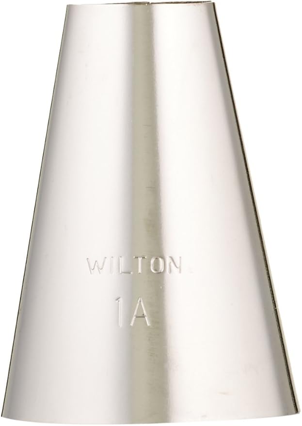Wilton 402-1001 No. 1A Round Decorating Tip, Multicolor
