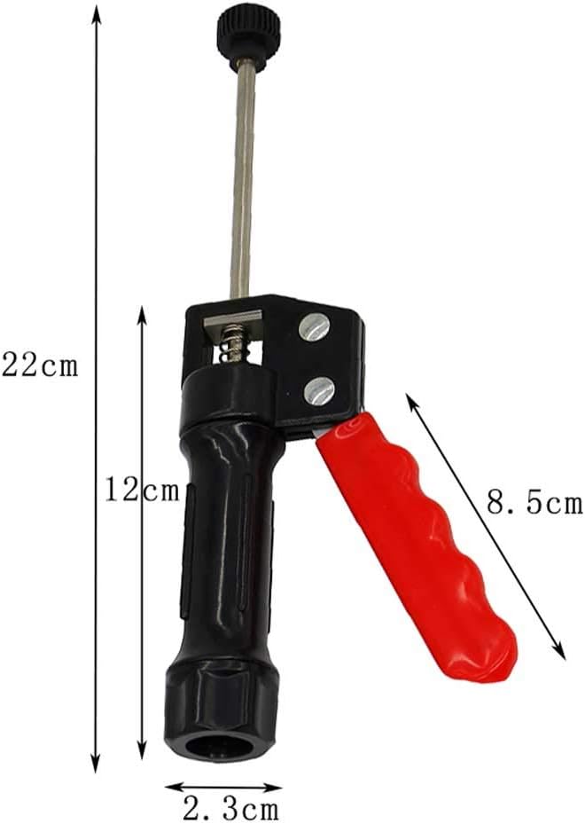 Clay Extruder, Sugar Paste Extruder Cake Fondant Decorating Tool Set, Hand-held Soft Clay Mud Squeezer, Decorating Tool Portable DIY Craft Fondant Cake Polymer Clays Extruders