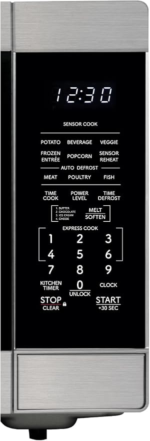 SHARP Countertop Microwave Oven with Removable 16.5" Carousel Turntable, 1200 Watt, 2.2 Cubic Feet, Stainless Steel