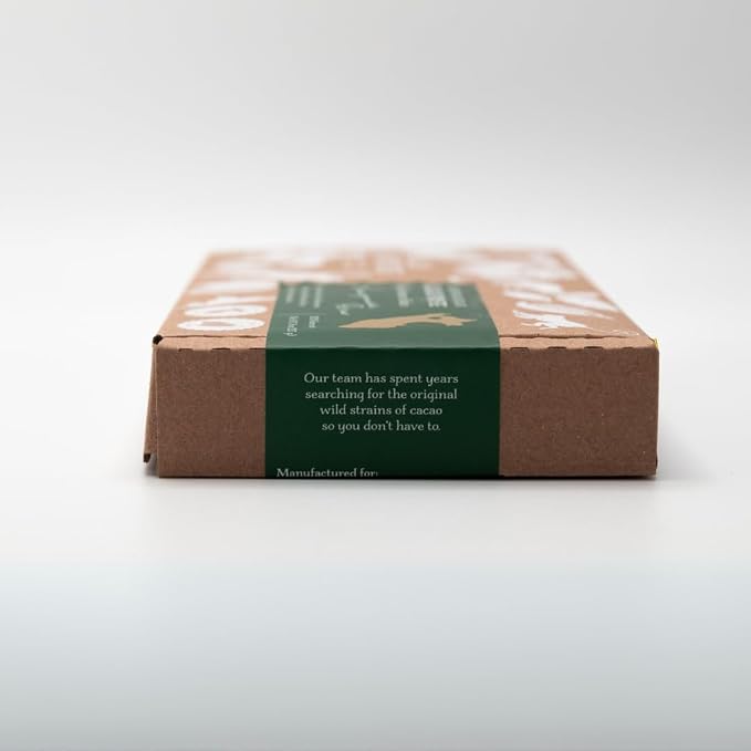 Ceremonial Grade Cacao Block – 100% Pure Cacao Paste, High-Amazon Basin Peru, Unsweetened Vegan Drinking Chocolate for Rituals & Meditation, 8 oz
