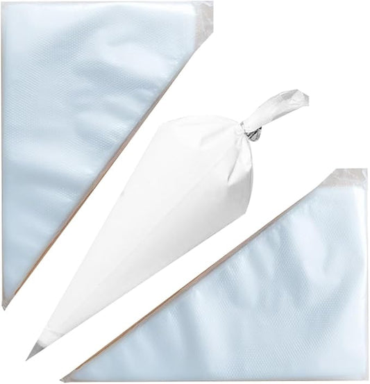 Piping Bags - 10 Inch Disposable Icing Bags, Disposable Decorating Bags for Frosting, Pastry Bags Disposable, Great for Cakes and Cookies Decoration (200 PCS)