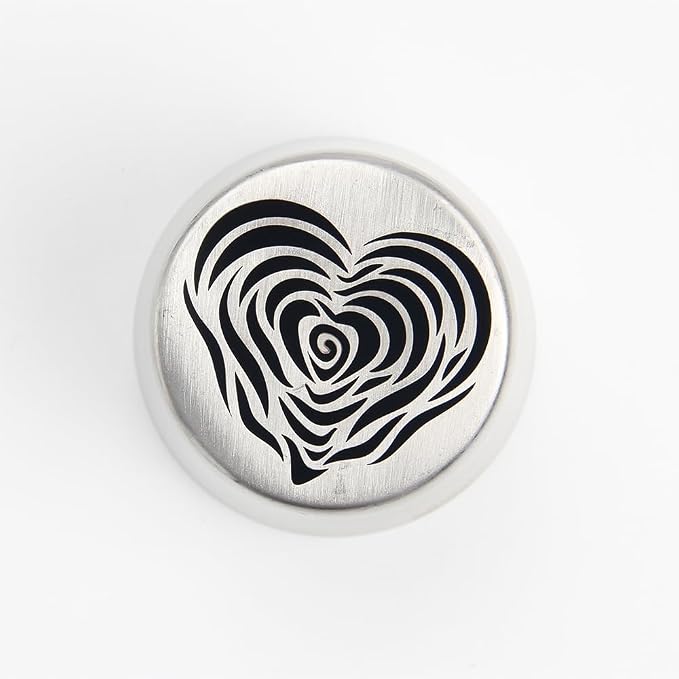 3pack Russian Piping Flower Nozzles Extra Large, Stainless Steel Rose Floral Piping Nozzles for Cake Decorating Icing, Cream Flower Bouquet DIY Cookies, Desserts Baking Tools (XXL, D）