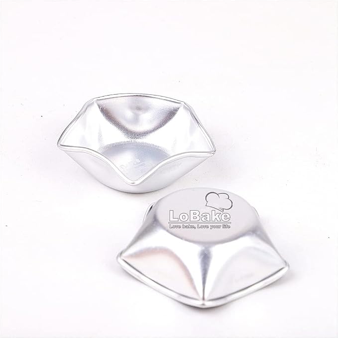 10pcs per lot Various Design Fluted Edge Wavy Flower Cup Boat Round Shape Aluminium Tart Mould Jelly Pudding Cup Cupcake Mold Baking (C16)