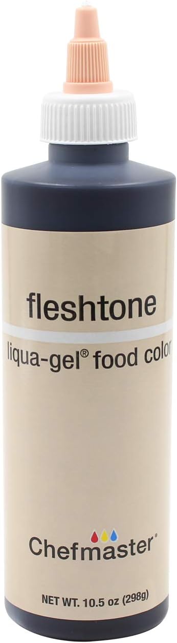 Chefmaster Liqua-Gel Food Color, 10.5-Ounce, Fleshtone