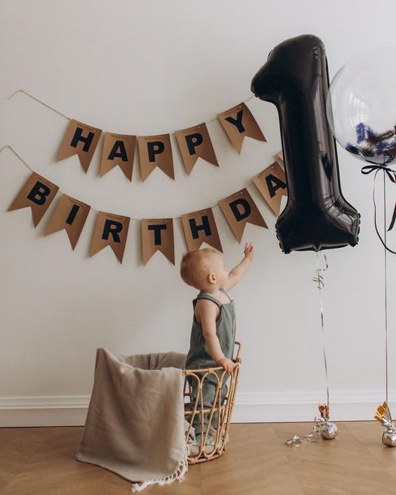 Black Number 10 Balloon 40 Inch, 10th Birthday Party Decorations for Children, Giant 10 Foil Balloon for Party Supplies