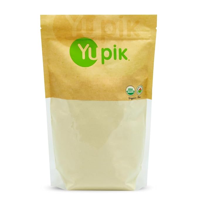 Yupik Organic Millet Flour, 2.2 lb (35.2 oz), Gluten-Free, Non-GMO, Kosher, Vegan, Raw, Salt-Free, Plant-Based Protein, Source of Fiber & Iron, Ideal for Baking & Cooking