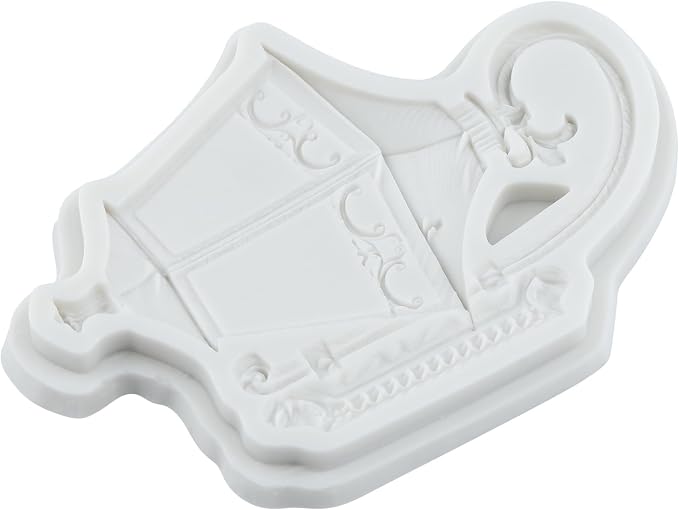 European Vintage Wall Light Silicone Mold Street Lamp Fondant Molds for Cake Decorating Cupcake Topper Chocolate Candy Polymer Clay Gum Paste