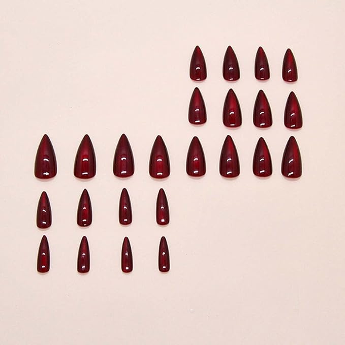 24Pcs Pink Press on Nails Short Almond ZWENJIE Cat Eye Fake Nails Press ons Nail Tips Stick on Nails Glossy Acrylic Nails Kit French False Nails with Glitter Heart Design Nail Art for Women Manicure