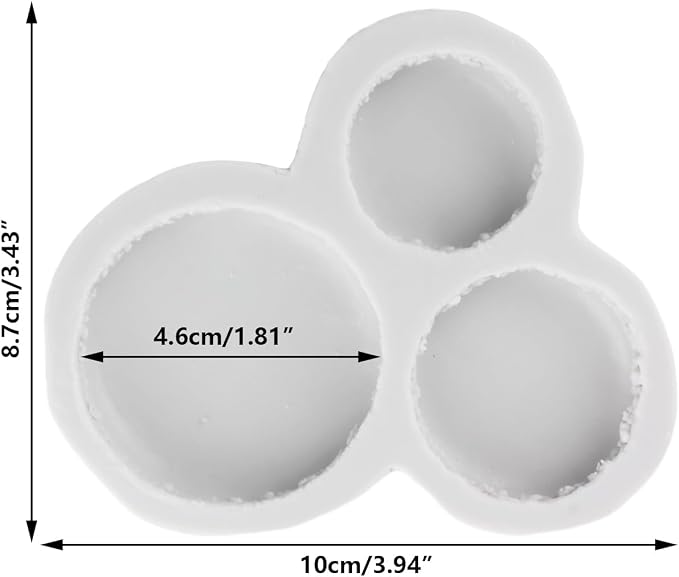 3D Macaron Hamburger Silicone Fondant Molds For Cupcake Topper Candy Chocolate Gum Paste Polymer Clay