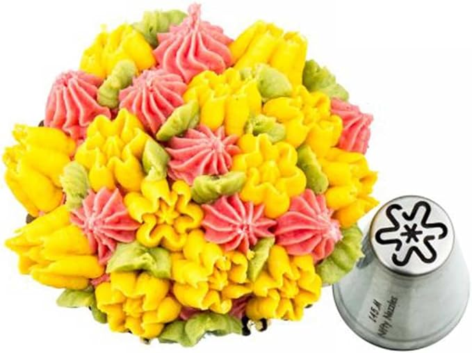Nifty Nozzles Mini Russian 13 pc Piping Tip Set, Sugar and Crumbs