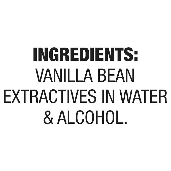 McCormick All Natural Pure Vanilla Extract (Made with Madagascar Vanilla Beans), 4 fl oz