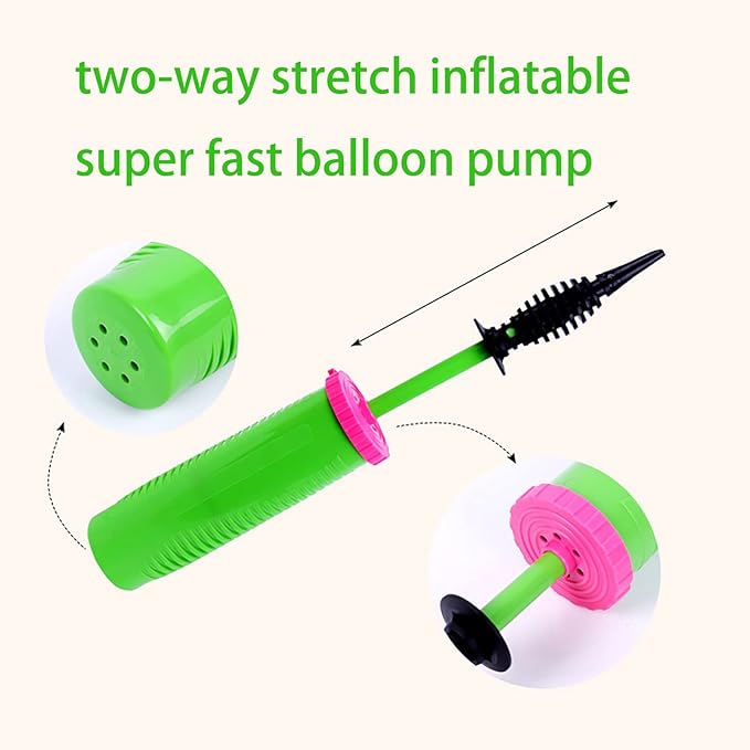 100Pcs 260 Balloons qualatex with 1 Hand Balloon Pump Kit, Professional Premium Quality Twisting Magic Long Balloons Assorted Color to Make Animal for Birthday Party Clowns Wedding Decorations