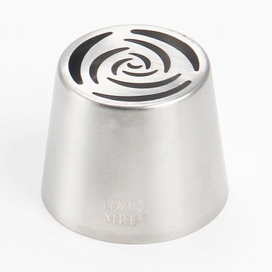Extra Large Russian Piping Tips for Marshmallows Stainless Steel Flower Frosting Nozzles many styles Cake Decorating Baking tool for Buttercream, Cupcakes Cookies(SL13)
