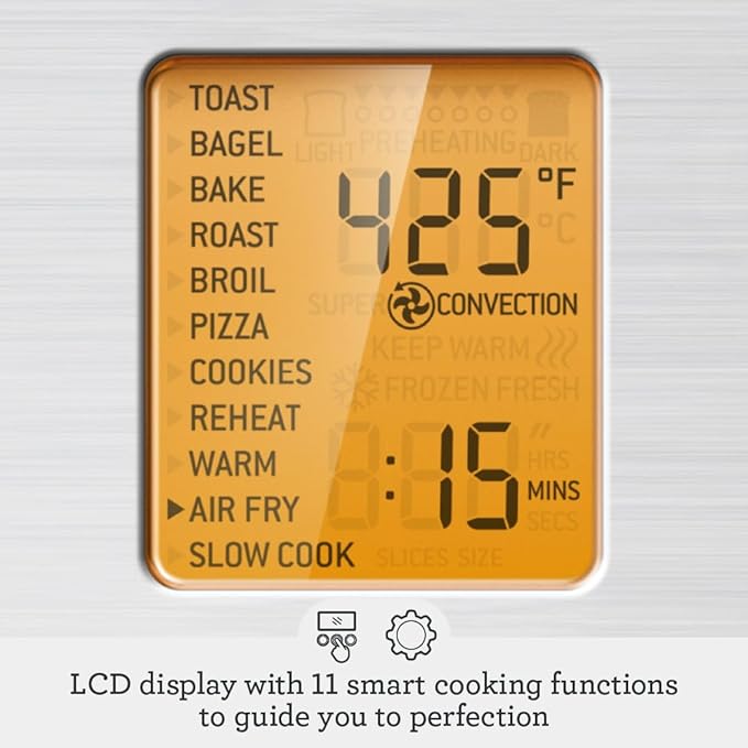Breville RM-BOV860BSS1BUS1 Smart Oven Air Fryer, Brushed Stainless Steel (Renewed)