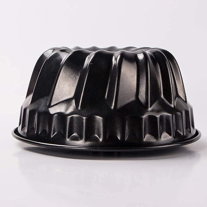 Webake 7 Inch Fluted Tube Pan Non-stick, Heavy Duty Carbon Steel Kugelhopf Cake Baking Mold for 6QT 8QT Insta Pot