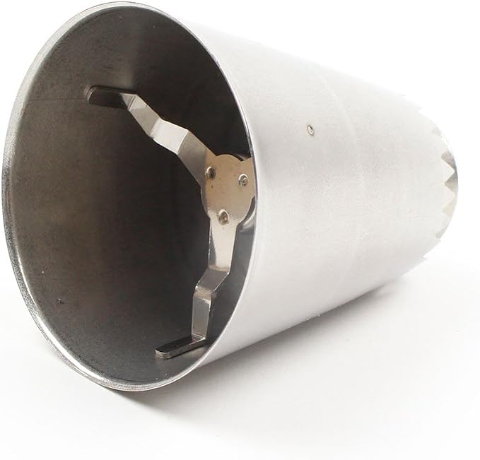 Ateco Sultan Tube (Protruding Cone), Silver (796)