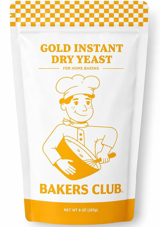 Bakers Club Gold Instant Yeast 8oz
