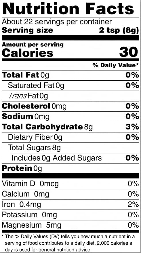 Dolca Panela – Unrefined Cane Sugar from Evaporated Cane Juice – Granulated Panela with Rich Caramel Flavor – 1:1 Replacement for Brown Sugar in Coffee, Tea & Baking