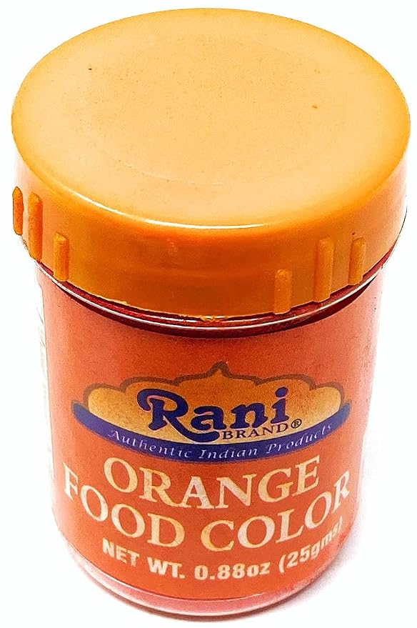 Rani Orange Food Color Indian 25gm (0.88oz) ~ Vegan