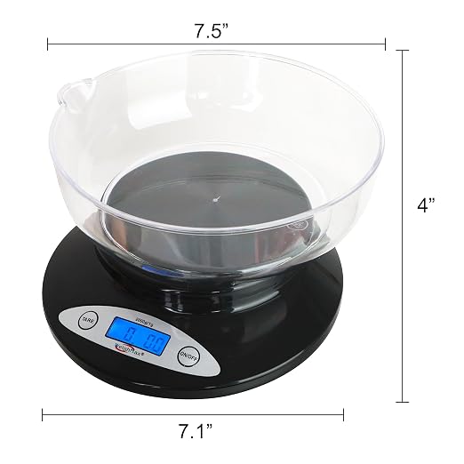 Weighmax Electronic Kitchen Scale - Weighmax 2810-2KG black