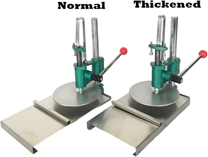 INTBUYING 7.8inch Manual Pizza Dough Pastry Press Machine Household Pizza Dough Pastry Manual Dough Sheeter Dough Pastry Presser Stainless Steel Pasta Maker Pizza Express Dough Sheeter
