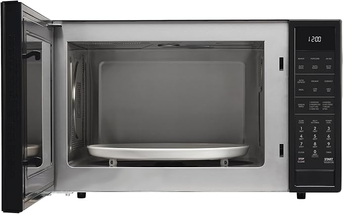 SHARP SMC1585KB Convection Countertop Microwave Oven with Removeable 15.4" Carousel Turntable, 1.5 Cubic Feet, 900 Watt, Sensor Cooking, Black