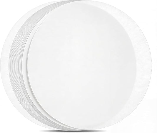 BYKITCHEN 9 Inch Parchment Paper Rounds, Set of 150, Non Stick Round Parchment Paper for Baking, Pre-cut Cake Pan Liners for Round Cake Pan, Springform Pan, Air Fryer and More
