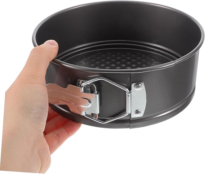 SOLUSTRE Detachable Bottom Stainless Steel Cake Mold Leakproof Round Pan for Cheesecake Birthday Christmas Baking