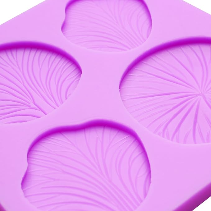 Mushroom Fondant Chocolate Mold Mushroom Silicone Mold for DIY Cake Decorating, Chocolate Candy, Sugar Craft, Epoxy Craft, Fringe Clay