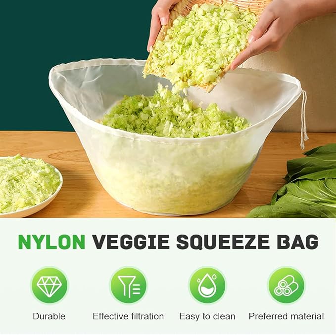 Soy Milk Bag Cheesecloth Bags,2025 New Cheese Cloth Bag for Straining,Reusable Straining Bags for Cooking Baking Juicing (3, Large)