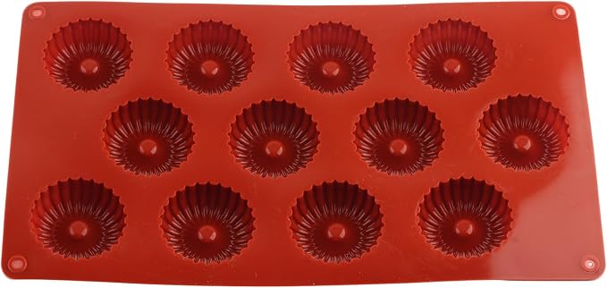 12 Cavity Mini Donut Shaped Silicone Chocolate Molds Doughnut Pan Mold For Donuts Muffin Cupcake