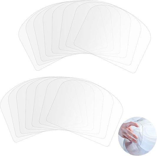 15 Pcs Cake Smoother Cake Cream Scraper Transparent Plastic Scraper Tool, Flexible Plastic Cake Scraper Smoother, Cake Smoother Scraper for Bread Pastry Baking Tool