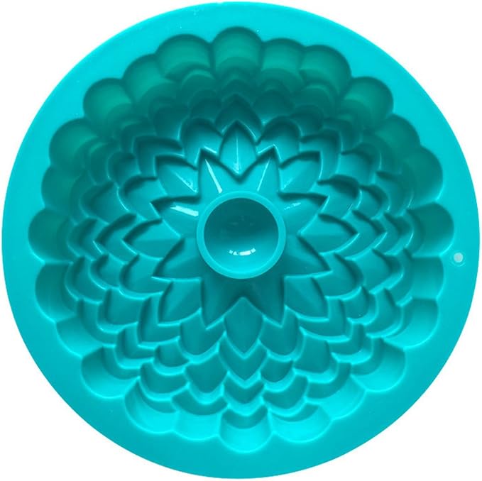 FantasyDay 7.87'' Sunflower Cake Mold Silicone Baking Molds for Your Birthday Cake, Soap, Donut, Ice Cube, Muffin, Brownie, Cornbread, Cheesecake, Panna Cotta, Pudding, Jello Shot and More #1