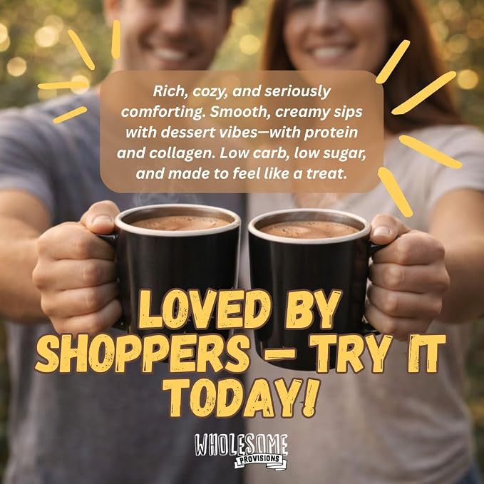 Protein Hot Chocolate, Keto Hot Chocolate Mix, Low Carb Hot Cocoa, 15g Protein, 3g Net Carbs, Low in Sugar, Instant Hot Coco, 7 Individual Macro-Controlled Packages (Classic, 5 Pack)