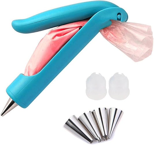 Yakamoz Pastry DIY Cake Decorating Pen Icing Piping Tips Nozzles Bag Sugar Craft Fondant Cake Deco Tool Kit
