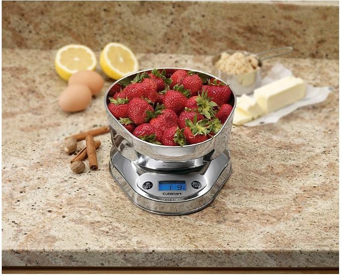Cuisinart KML-KO3B Precision Chef Bowl Electronic Kitchen Scale