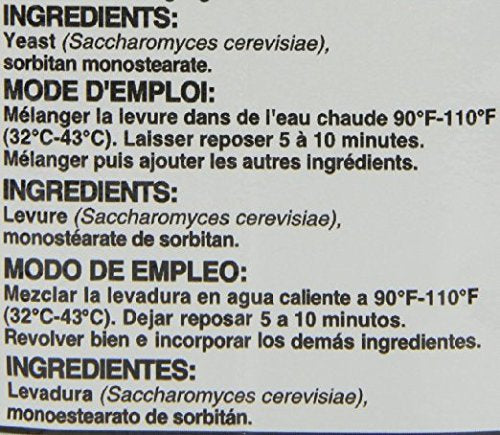Red Star Baking Yeast, Vacuum Packed, 2-Pound