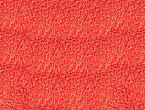 Unpretentious Red Sprinkles, 1.5 lb, Red Jimmies, Gluten-Free, Clear Resealable Bag