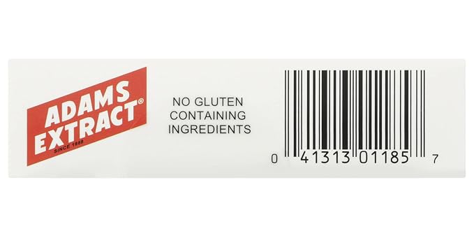 Adams Extract Food Colors, 4 Food Color Pack with Green, Blue, Yellow & Red,1.2 Fl Oz (Pack of 1)