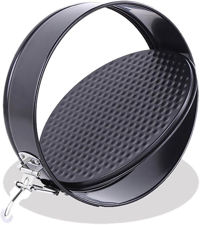 7 inch Springform interlocking and leak-proof seal carbon Cake Springform Pan