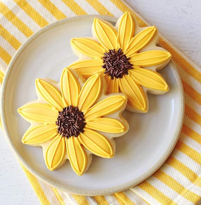 Ann Clark Sunflower Cookie Cutter, 3-1/4” Made in USA