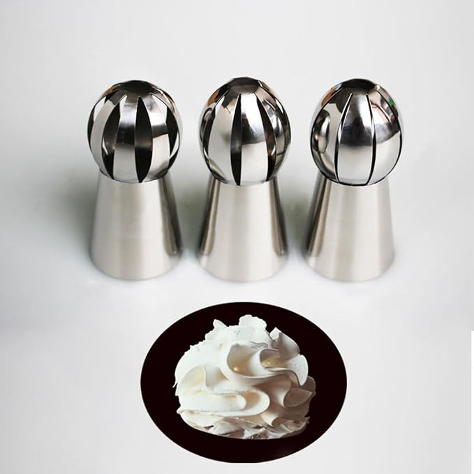 MagiDeal Russian Flower Icing Piping Nozzle Tip Pastry Cake Baking Tool DIY #3