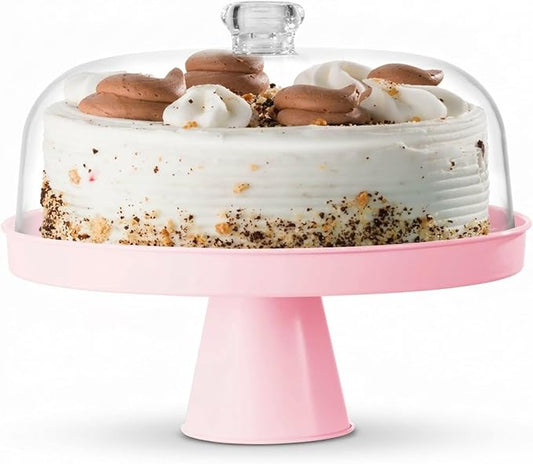 Table Concept Cake Stand, Footed Cake Stand with Lid, Serving Platter, Housewarming Gifts