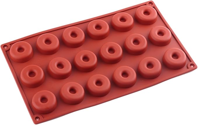 1Pcs Mini Donut Silicone Candy Molds Doughnut Mold For Candy Chocolate